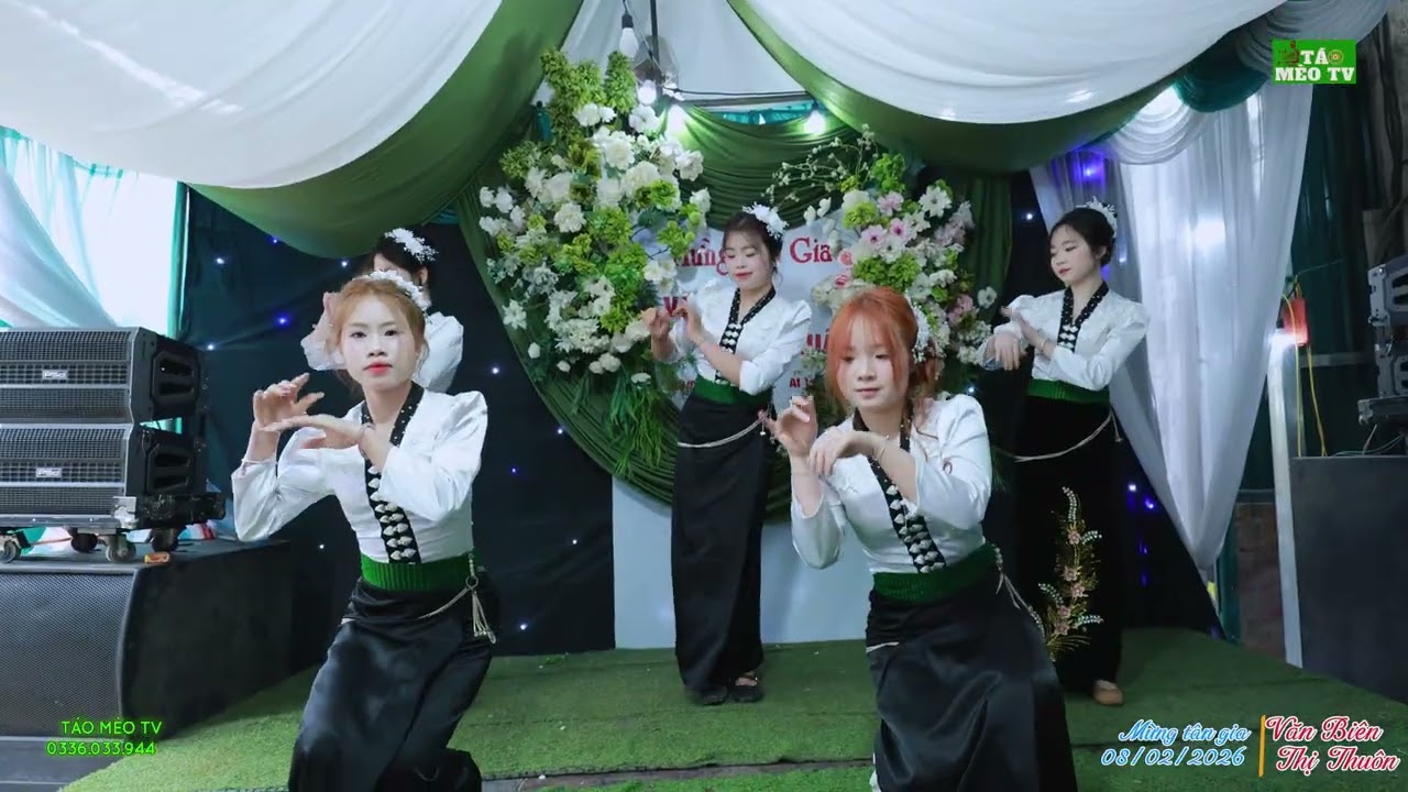 MÚA THÁI SIÊU ĐẸP MỪNG TÂN GIA VĂN BIÊN - THỊ THUÔN | 08/02/2026