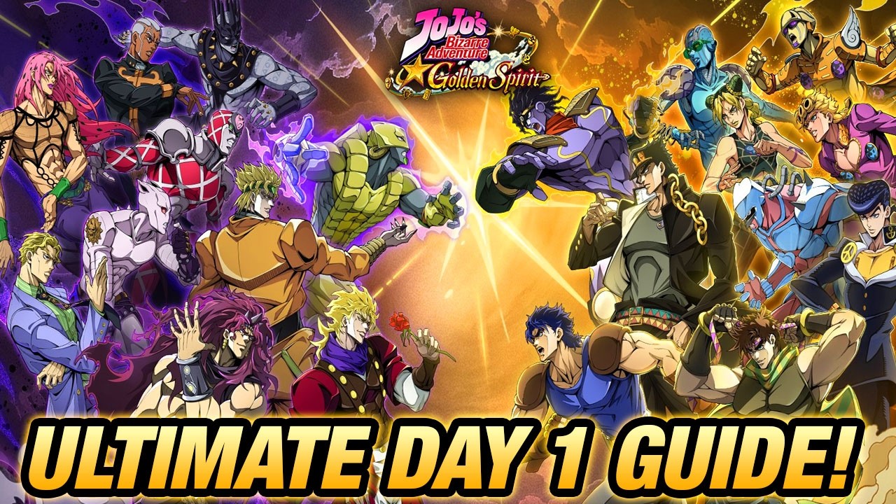Гайд для новичков по Jojo's Bizarre Adventure: Golden Spirit &mdash; День 1! ВСЁ, что вам нужно знать!
