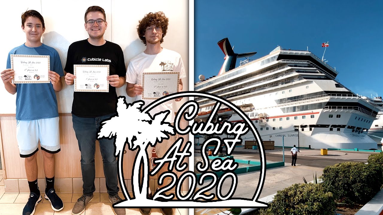 Соревнование на круизном лайнере! Видеоблог Cubing at Sea 2020
