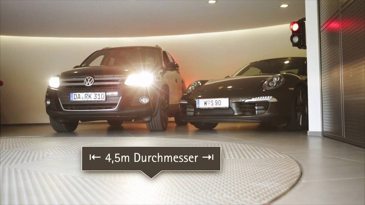 Parkdrehscheiben von BUMAT - von 4 bis 8 m Durchmesser