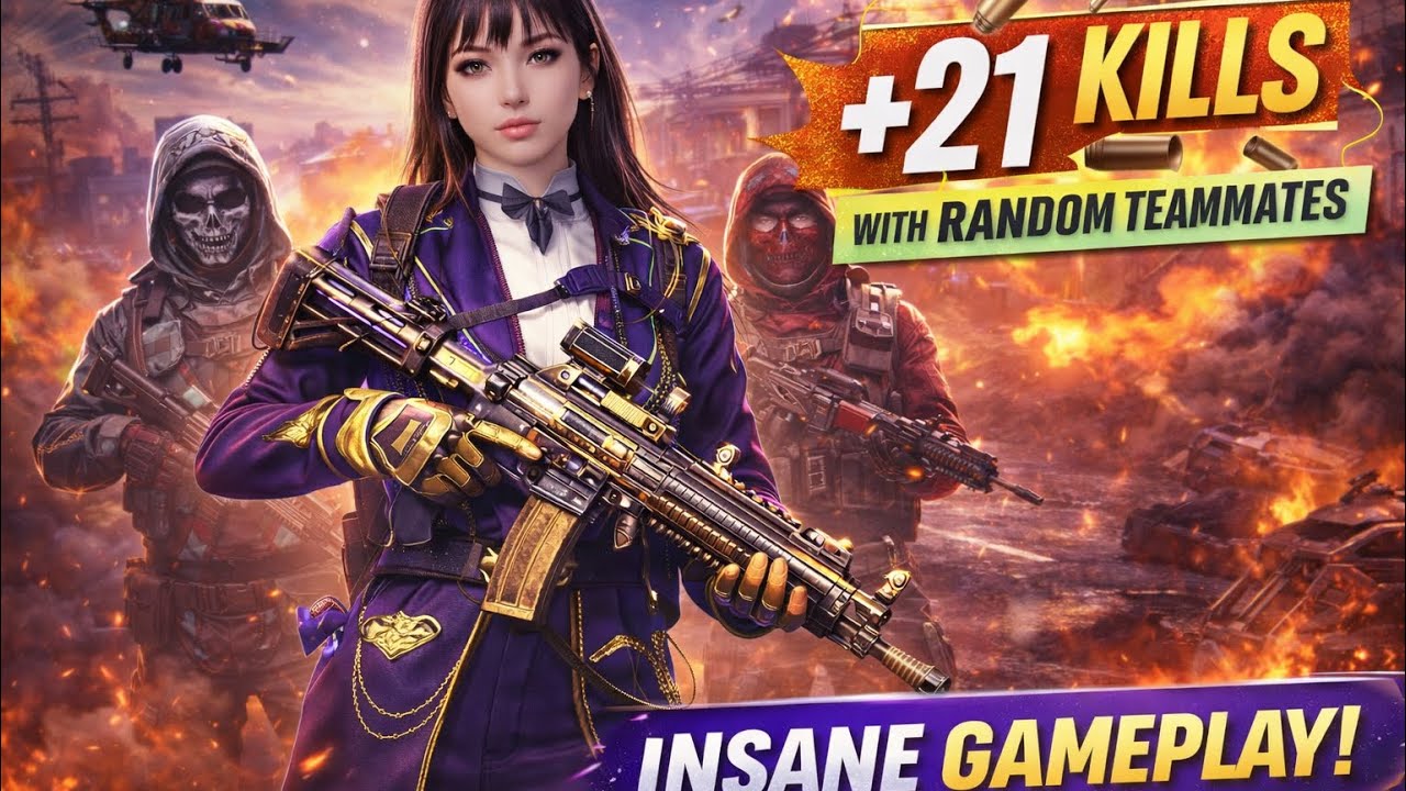 Carrying Randoms to Victory! 💀 21 Kill Domination