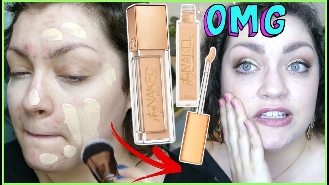 100% TRANSFER-PROOF!? | UD STAY NAKED Foundation & Concealer (WEEKLY WEAR: Oily Skin Review)
