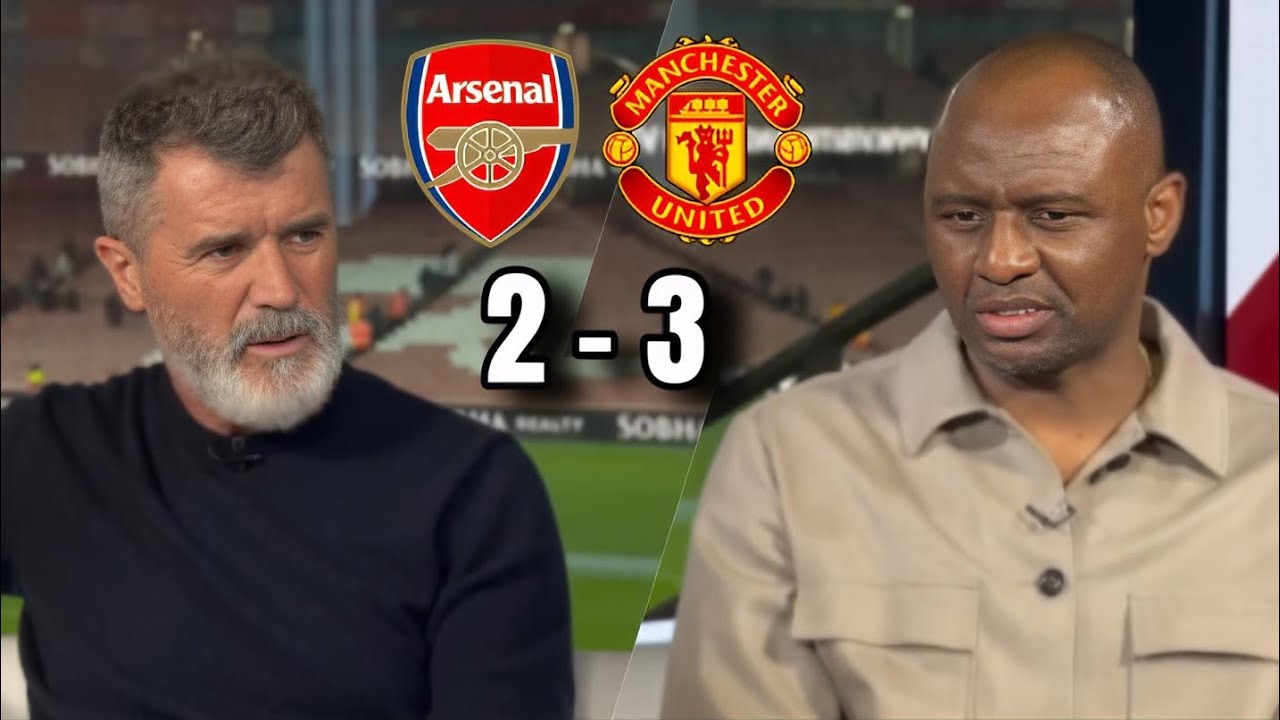 MAN UNITED STUN ARSENAL 2–1! Title Race SHOCK 🔥 | Post-Match Reactions