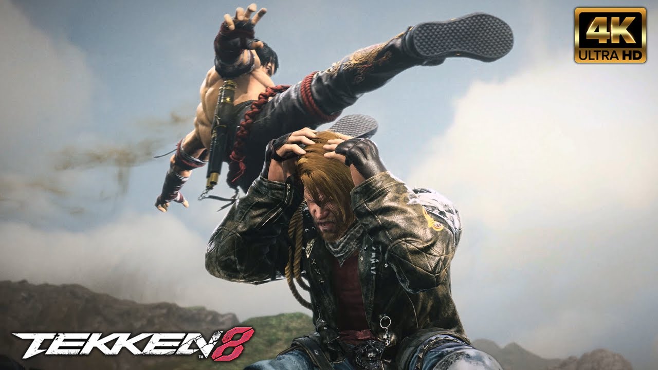 TEKKEN 8 Story - Paul vs Law Fight at the Yakushima War (4K Ultra HD)