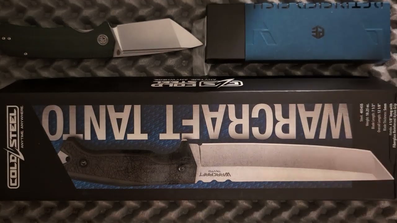 Cold Steel Warcraft Tanto и PF Beluga Tanto. Как же я не люблю танто!..