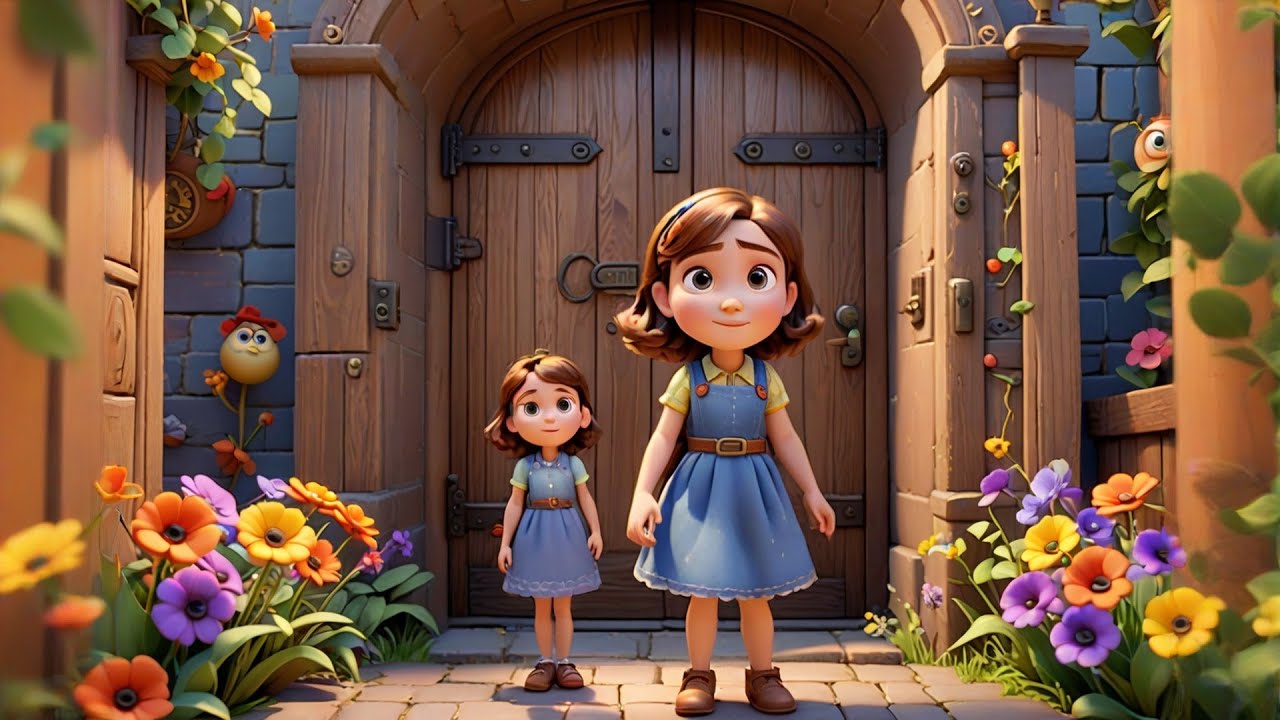 Magic Door in Garden | Enchanting Kids Song | Imaginative Nursery Rhyme