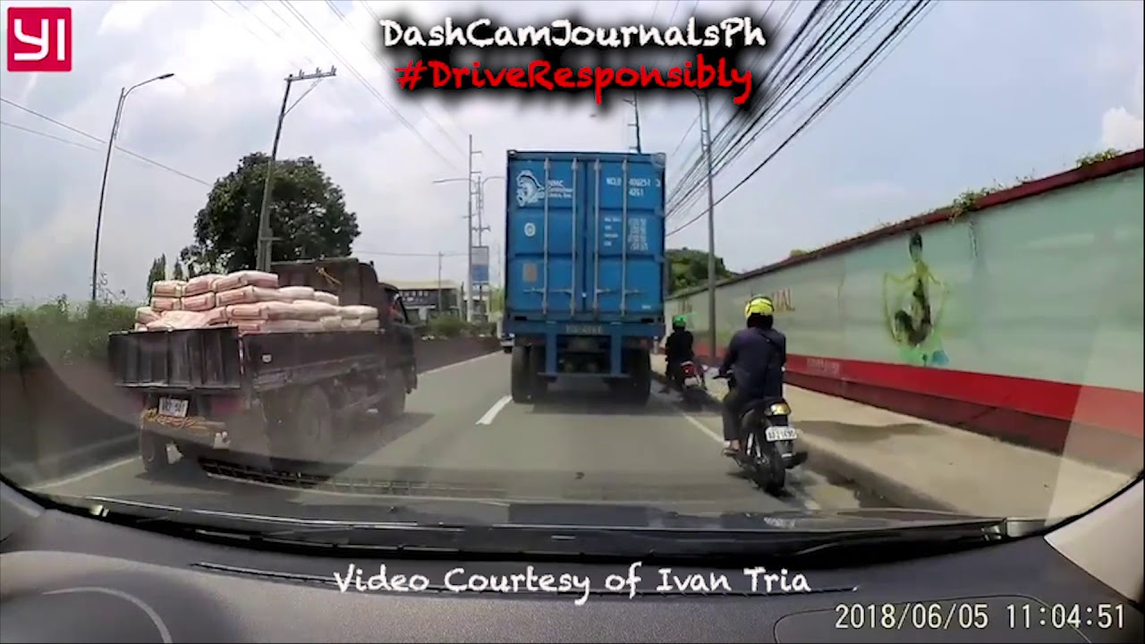 He Miraculously Survived A Ten Wheeler Running Over His Head