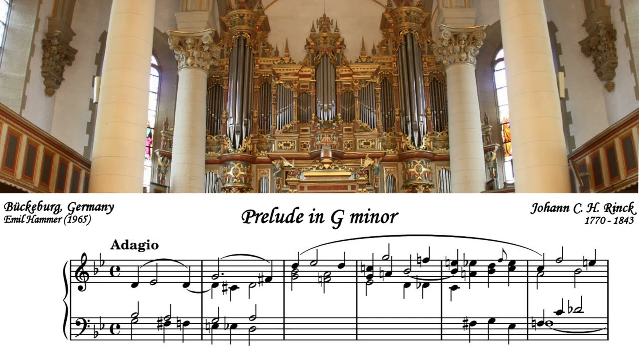 Johann Christian Heinrich Rinck - Prelude in G minor