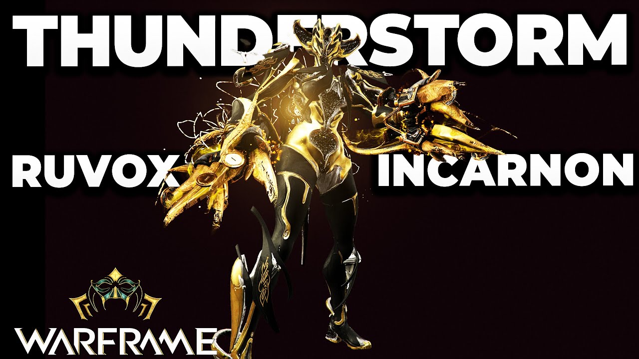 Warframe - Ruvox Incarnon | Bring On The Thunderstorm | Melee Influence + Electricity + Gas