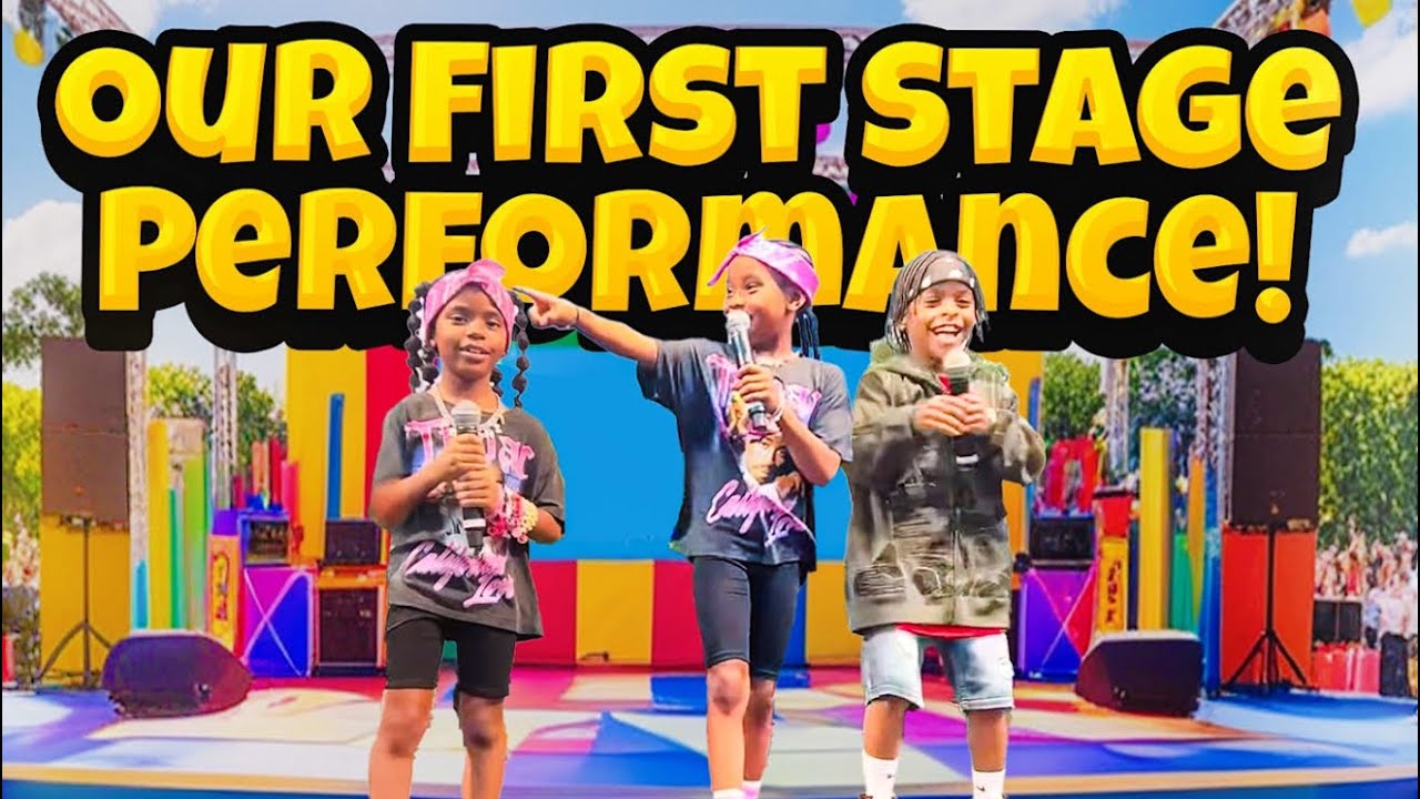 First Time PERFORMING on STAGE! See the WHOLE performance NOW!