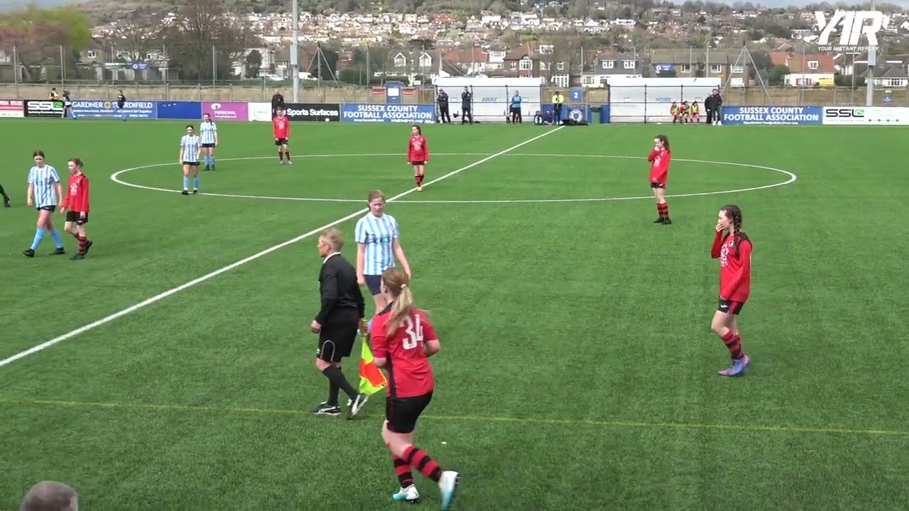 Sussex FA U15 Girls County Cup Final 2023 - Worthing United Youth v Withdean Youth - 26 March 2023