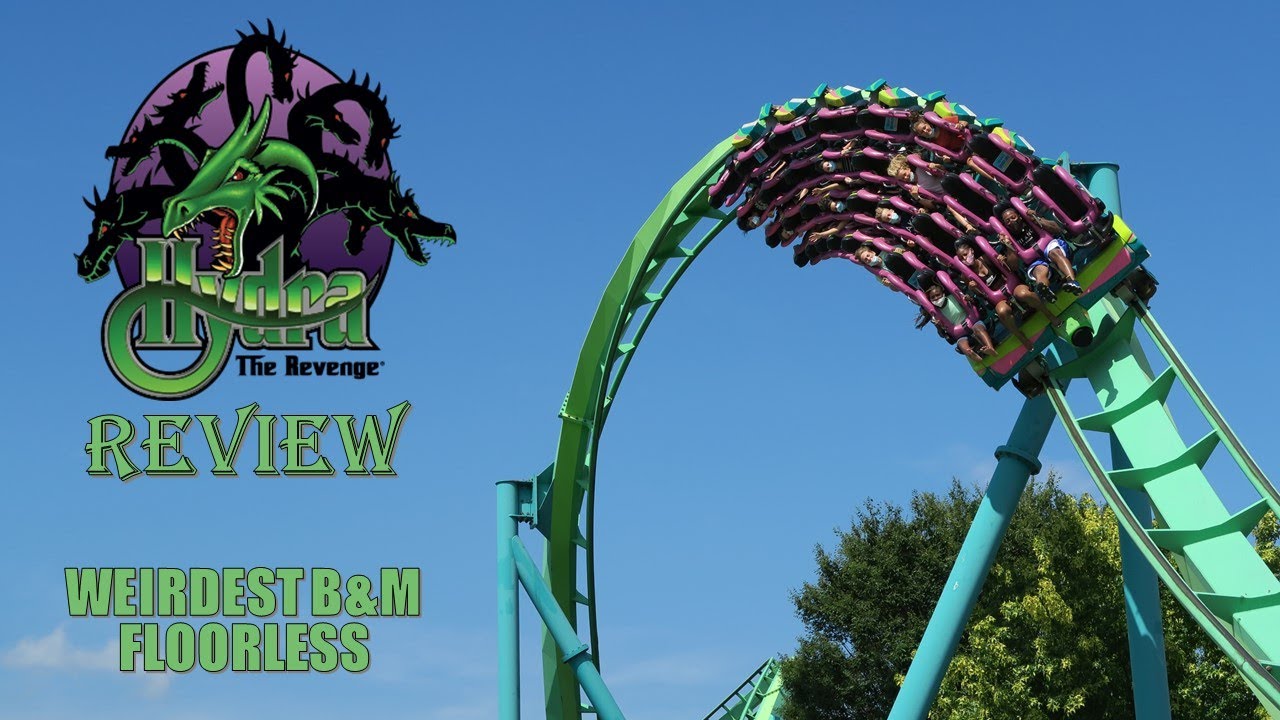 Hydra the Revenge Review, Dorney Park Bolliger & Mabillard Coaster | Weirdest B&M Floorless