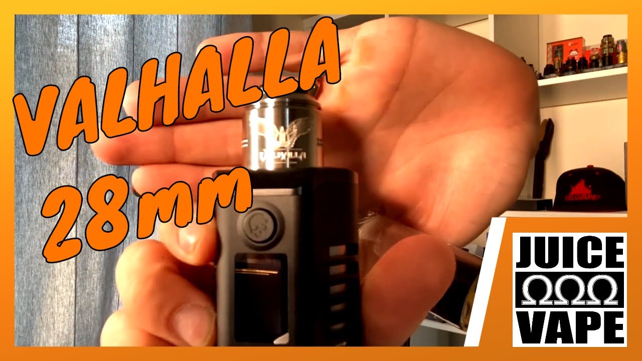 VALHALLA 28MM RDA / VAPERZ CLOUD X SUICIDE MODS [REVUE FR]