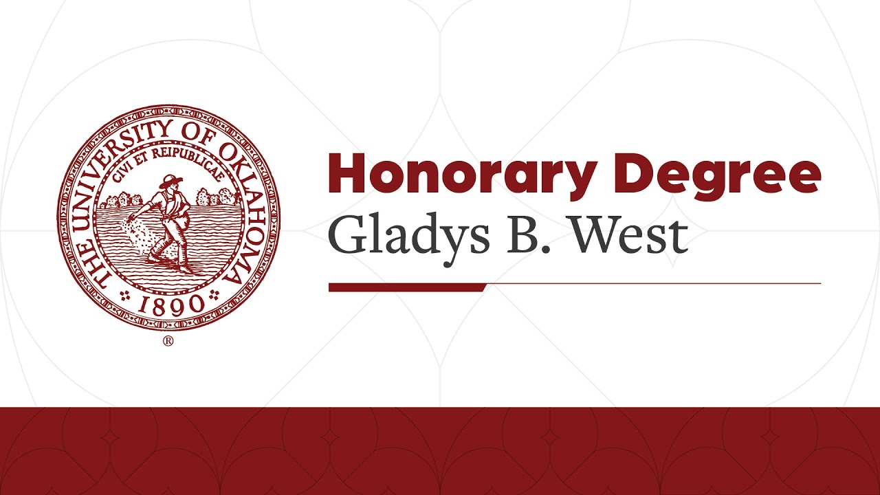 2025 Honorary Degree Recipient Dr. Gladys B. West | University of Oklahoma