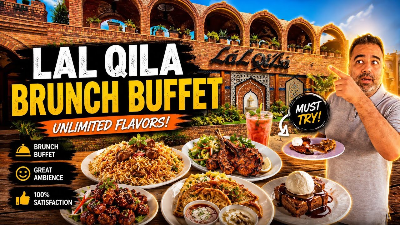 Lal Qila Brunch Buffet Review Kya Paisa Vasool Hey?