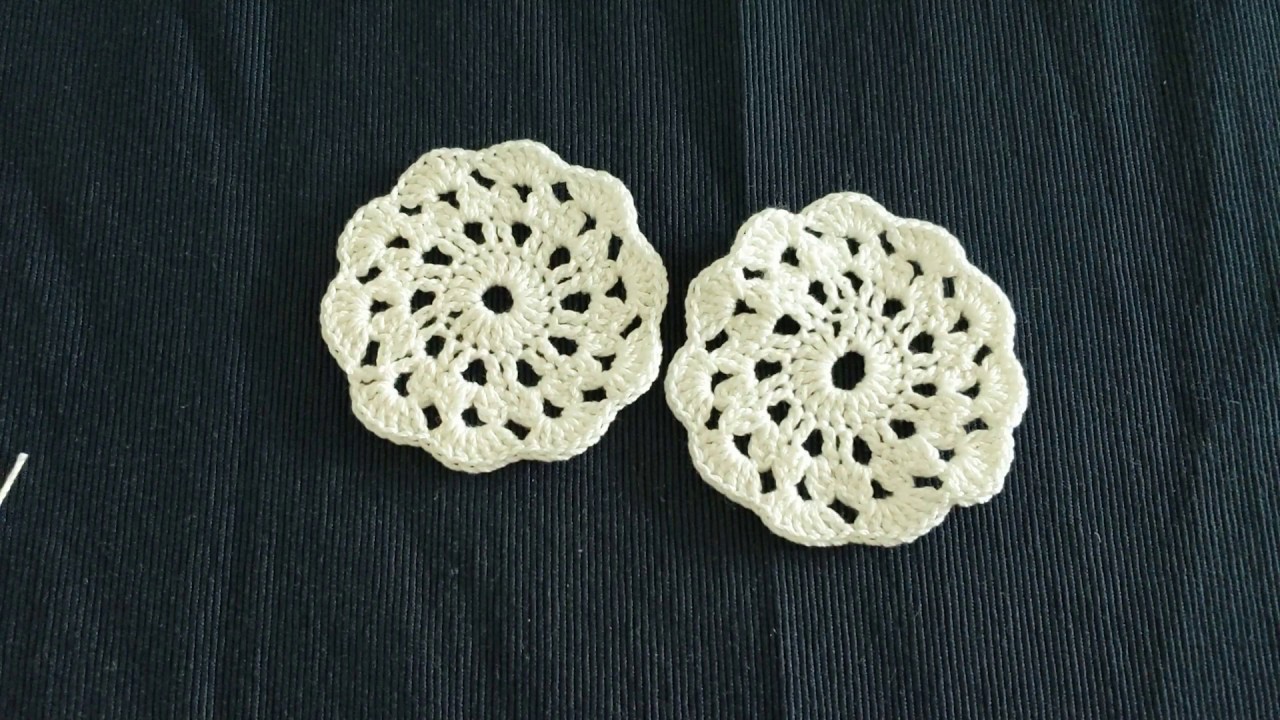 Horgoló suli 1 - Horgolt poháralátét