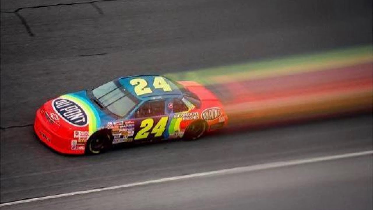 Jeff Gordon's Fastest Rookie Year Race Car: 1993 Splitfire Spark Plug 500