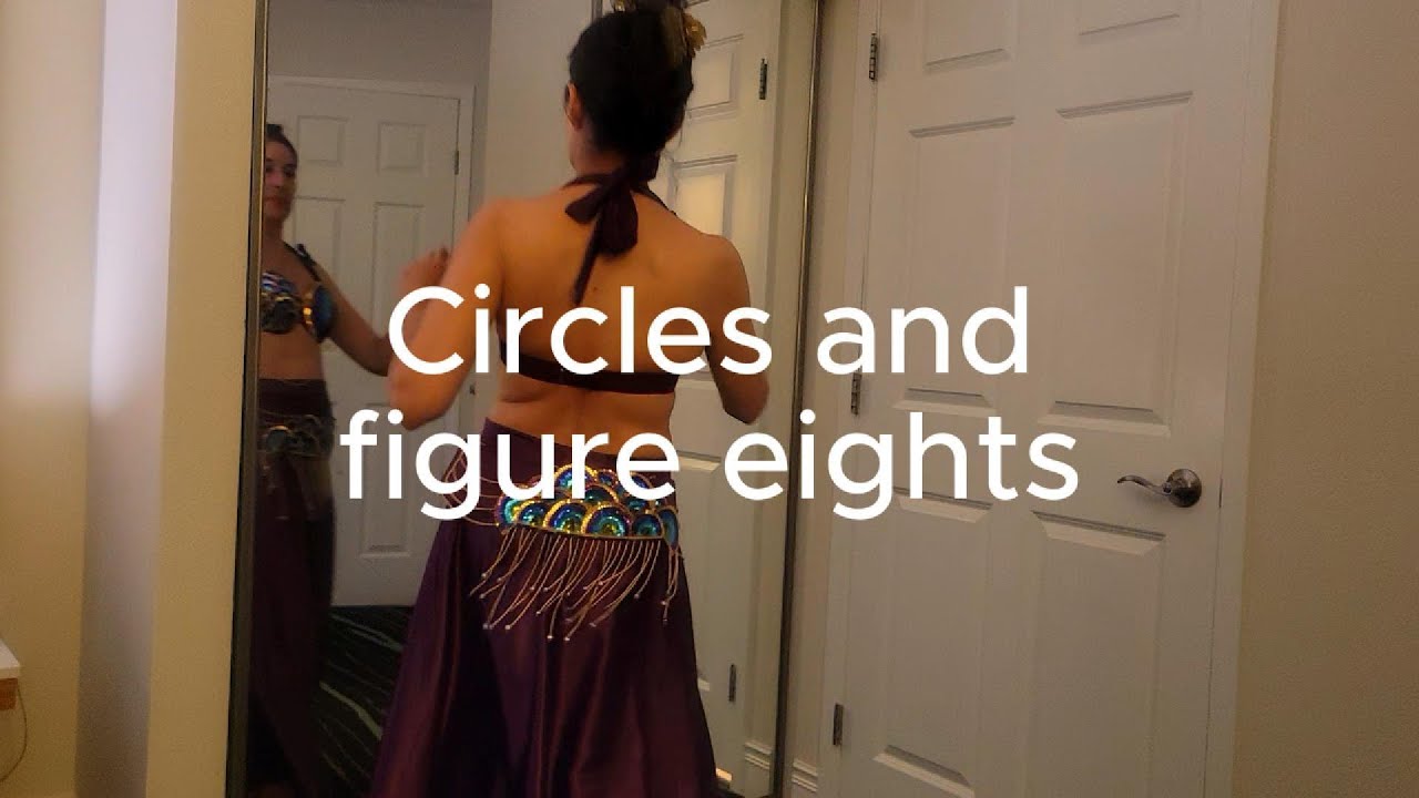 Circles and figure eights dance practice #serenitybellydance #quickdancepractice #bellydance #short