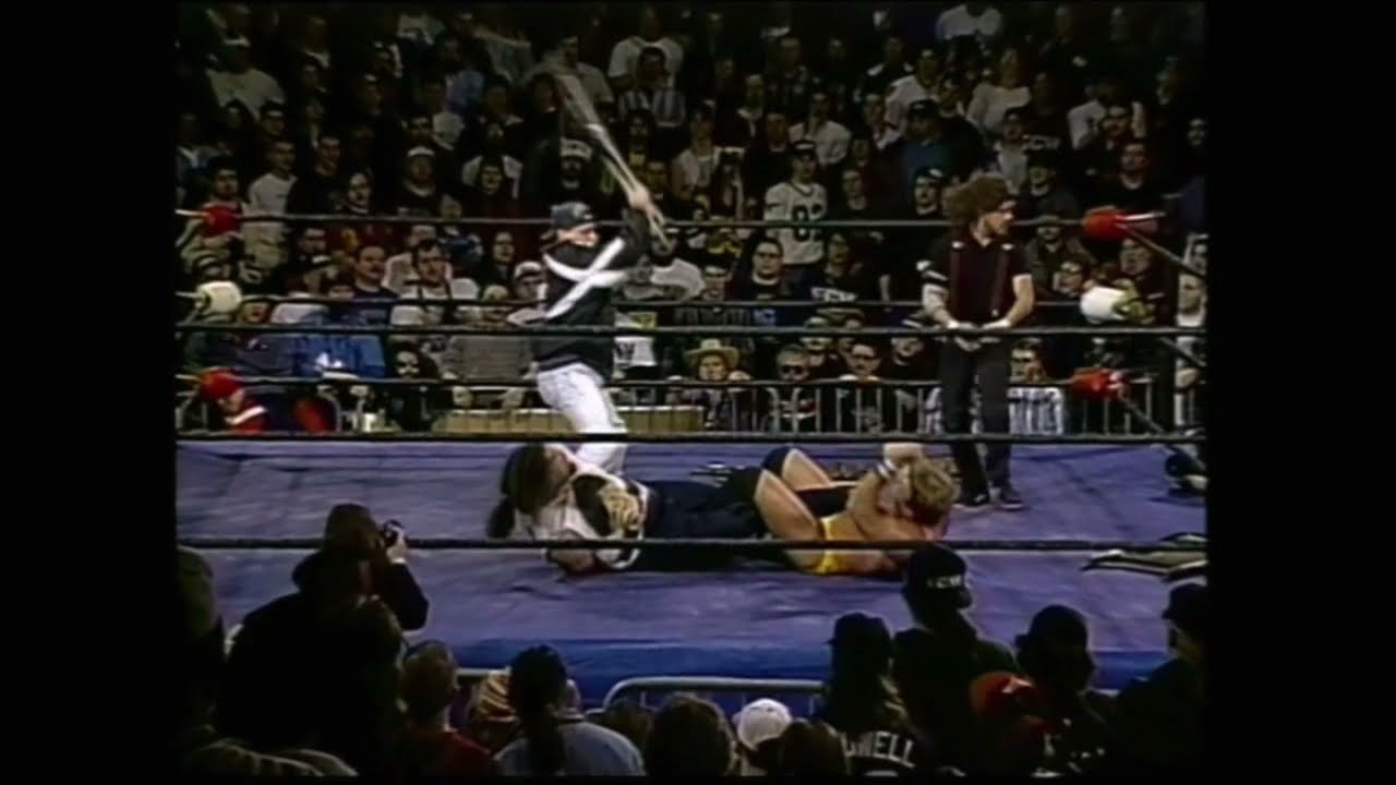 Brutal Chair Shot from Mikey Whipwreck