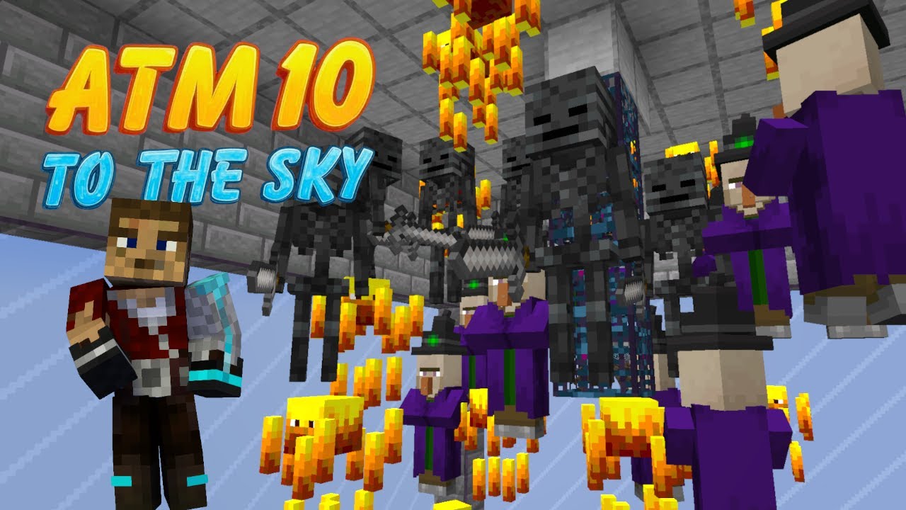 Apotheosis Spawner Farm in All The Mods 10 To The Sky! [Ep 6]