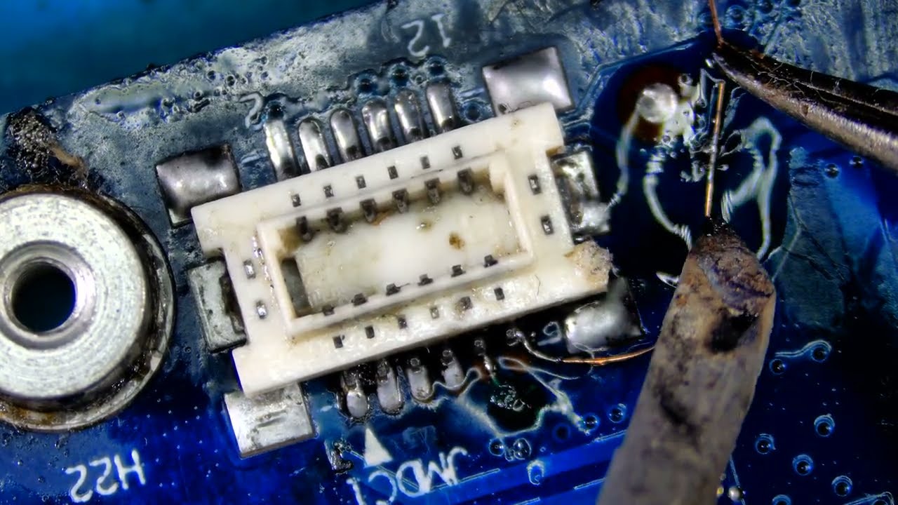How to Resolder Connectors and Repair Damaged PCB Traces | Step-by-Step Guide