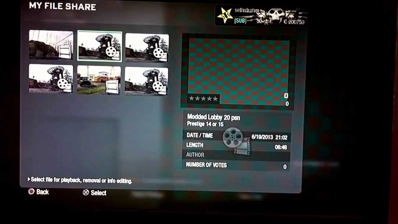 BO1 Modded Lobby's June 2013