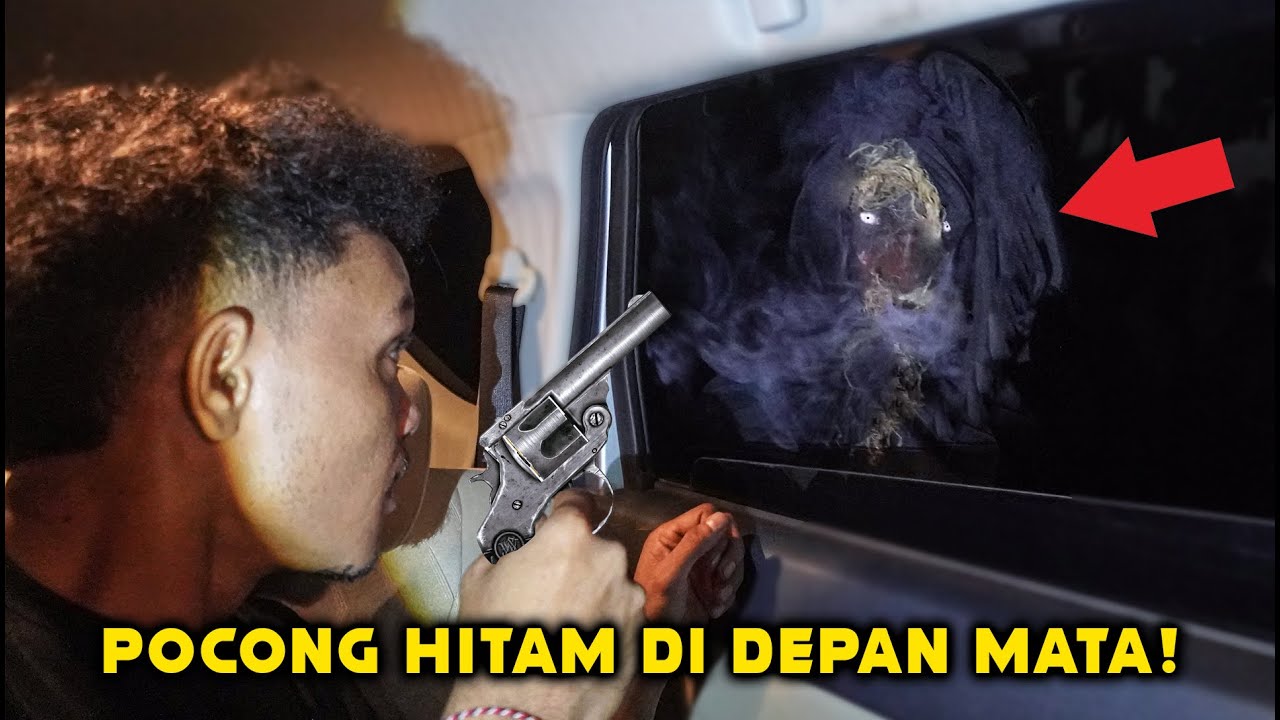 SATU MOBIL DI BANTAI POCONG AKIBAT AMBIL TALI POCONG HITAM! Part 29