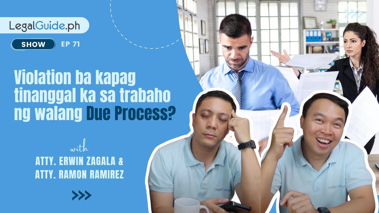 Violation ba kapag tinanggal ka sa trabaho ng walang 