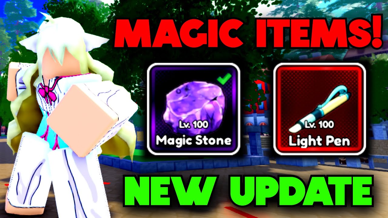 ALL NEW MAGIC ITEMS Update + OP Buffs in Anime Eternal! (Full Breakdown)