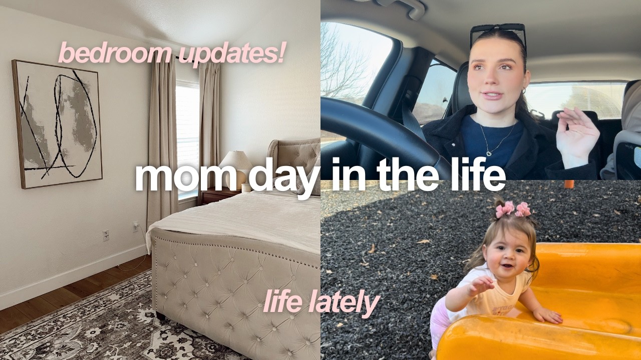 CHATTY MOM VLOG 🌼 grwm, easy meals & prepping for guests!