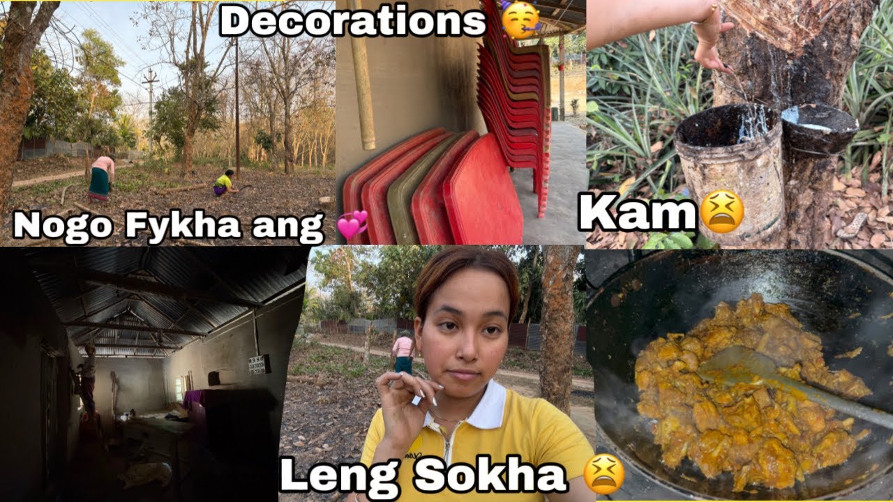 Kaila Panda ni Decorations Chengkha 😫|| Samung Pyly liya Kailabari ni 😫|| @shelidailyvlog 
