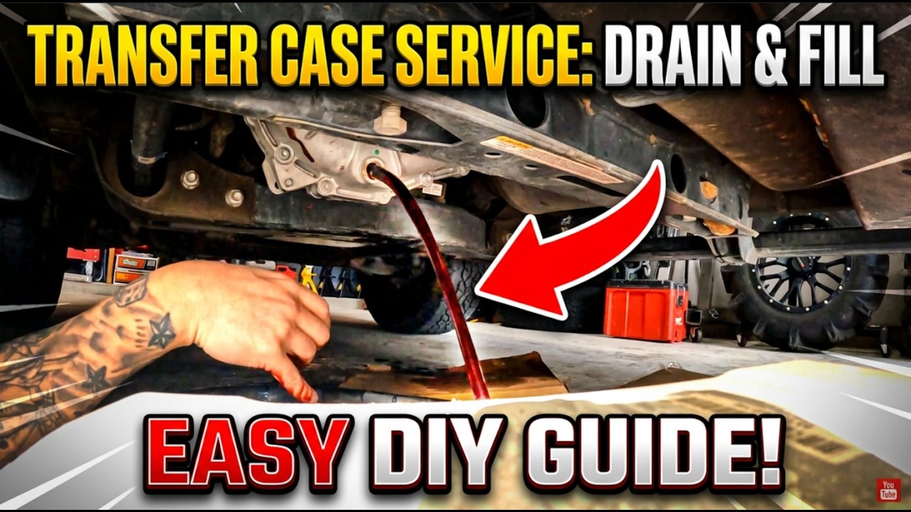 2500HD Transfer Case Flush