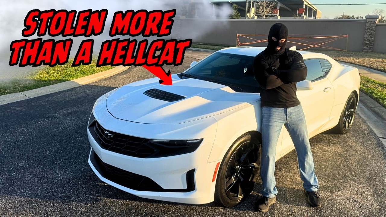 The Hellcat has Been Dethroned!  Camaro is Now the MOST Stolen Car!