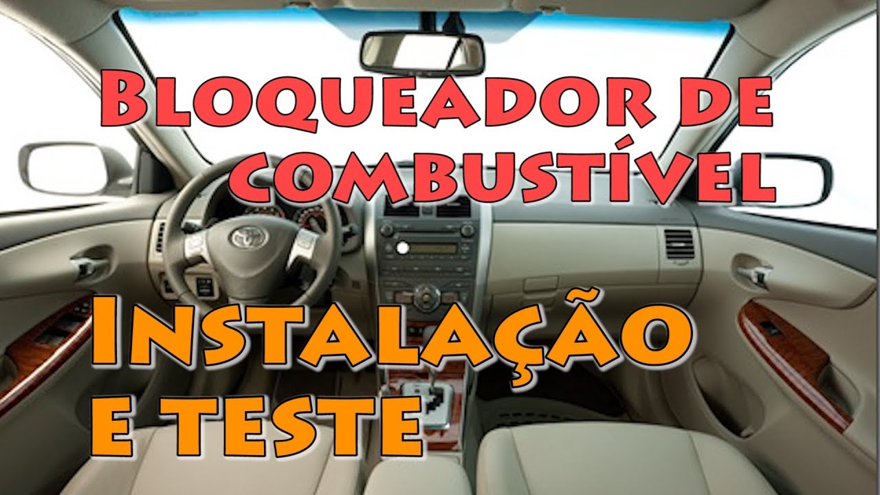 Bloqueador automotivo e anti-furto autom&aacute;tico, barato e eficiente!