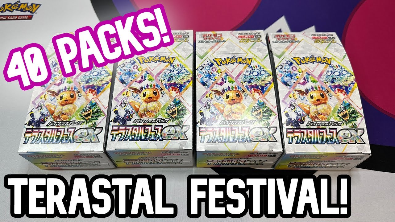 Terastal Festival Release Week Opening! We Pull Something INCREDIBLE!