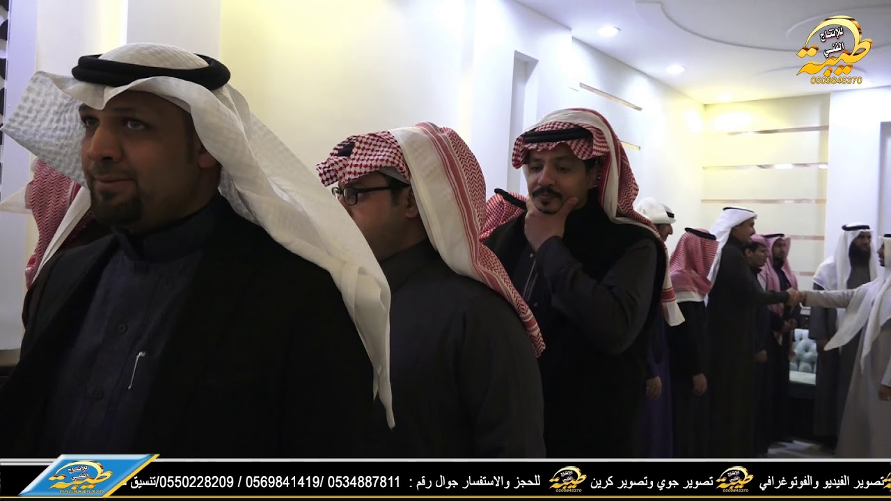 حفل أبناء الشيخ محمد عويض الذيابي لتكريم المهندس حاتم المورقي