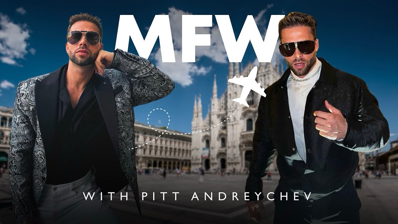 Milan Fashion Week SS25- Behind the Scenes with me and the best show | Pitt Andreychev