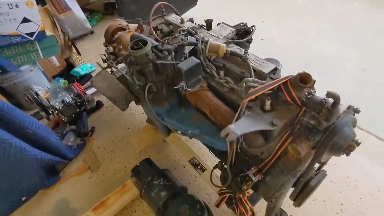The 1948 5.3L Chrysler Straight-Eight arrives
