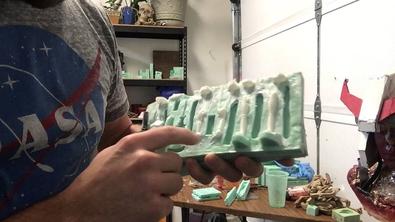 Demolding Stormtrooper mold