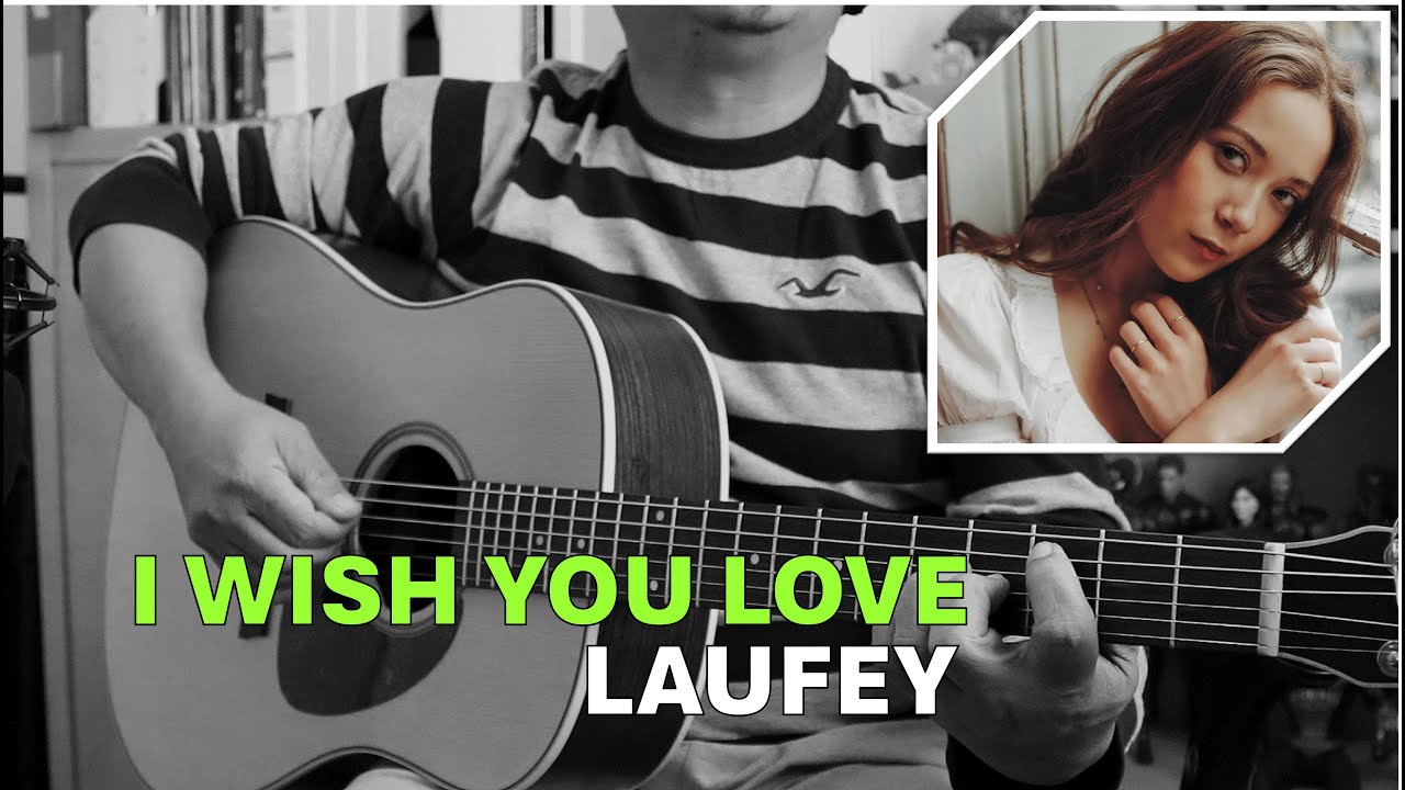 I Wish You Love ll Laufey 🇮🇸 || Charles Trenet Cover「Rhythm Guitar Cover」