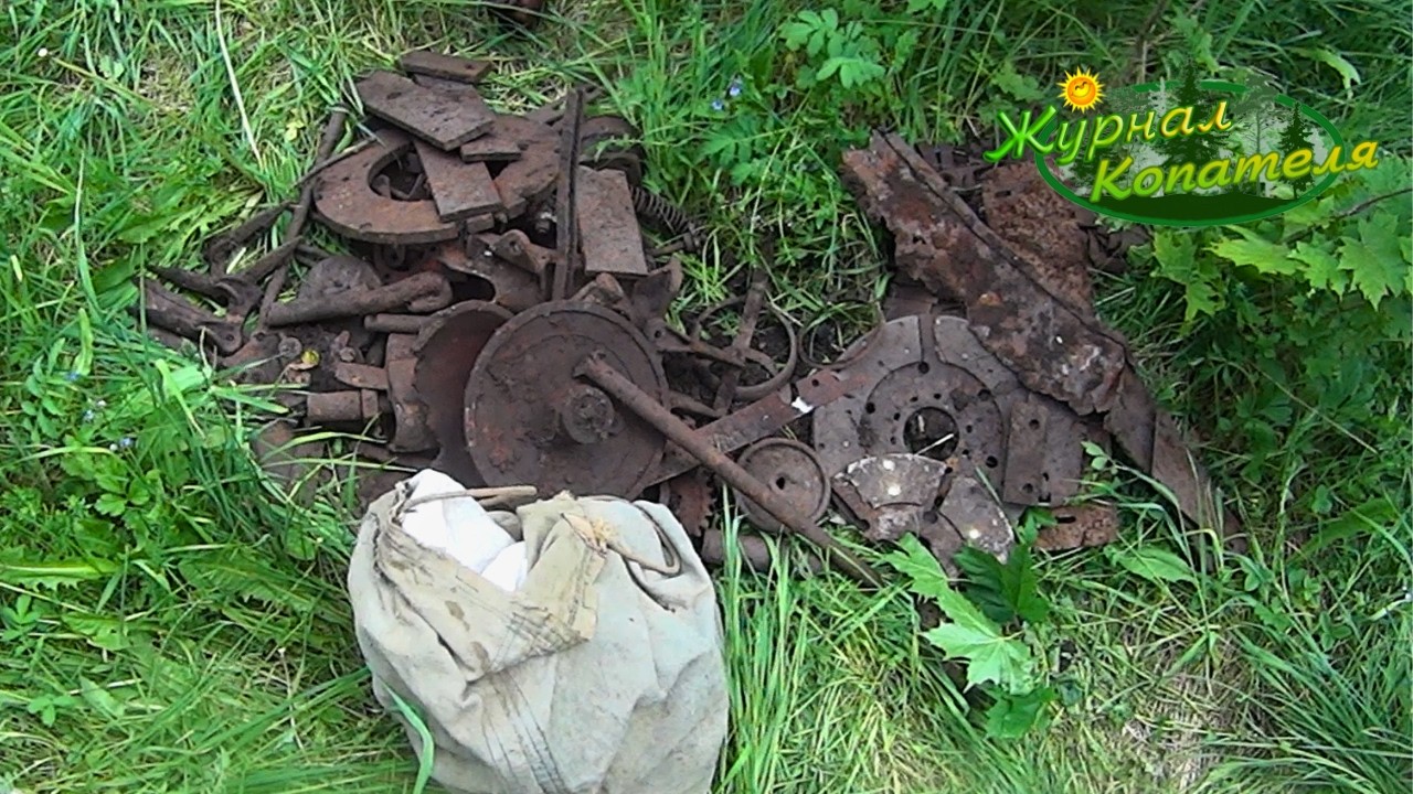 ЗАБРАЛСЯ В ДЕБРИ И НАКОПАЛ МЕТАЛЛА! Коп металлолома