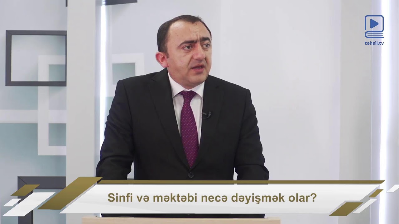 Övladının sinif və ya məktəbini dəyişmək istəyən valideynlər!