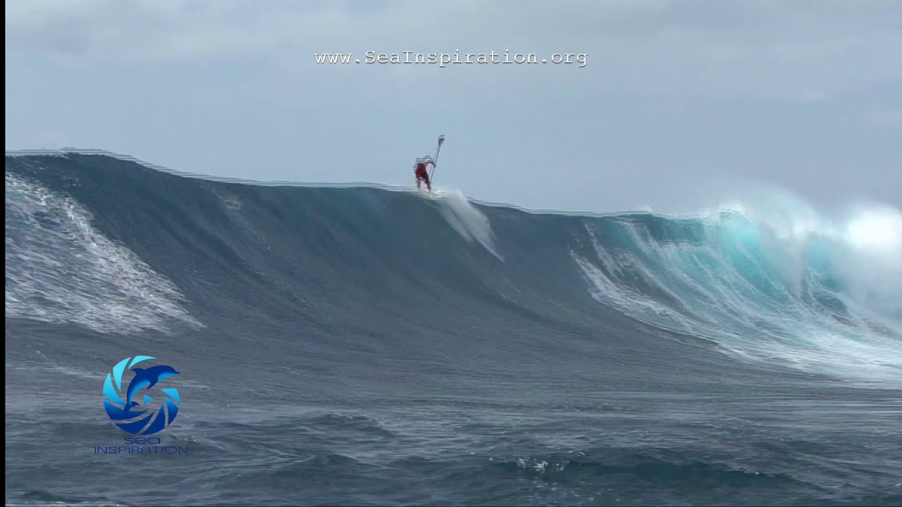 1ST ANNUAL BIG WAVE STAND UP PADDLE-BOARD SURFING WORLD CHAMPIONSHIP.