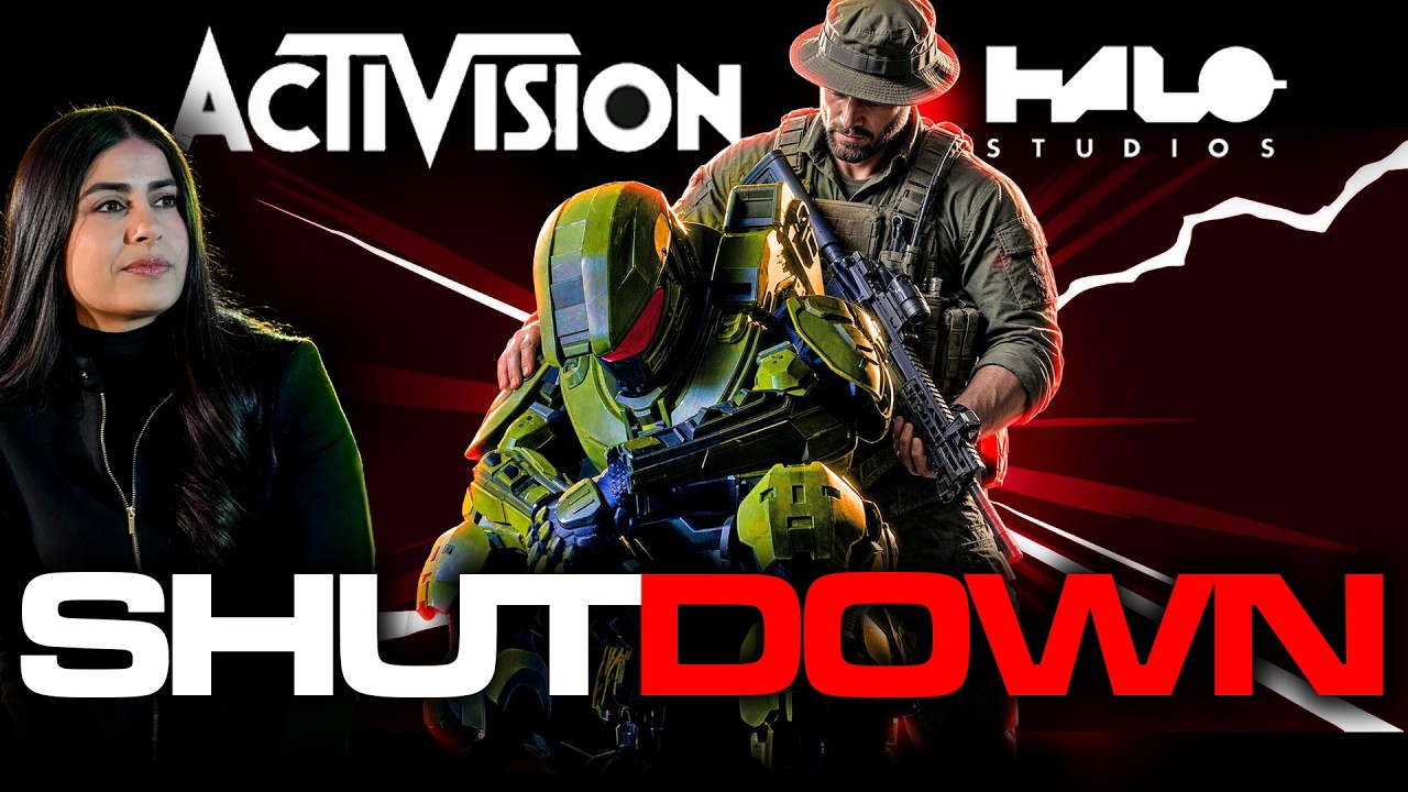 Halo TAKEOVER Changes EVERYTHING! Halo + Call of Duty & New Fallout Studio - SHUTS down Studios