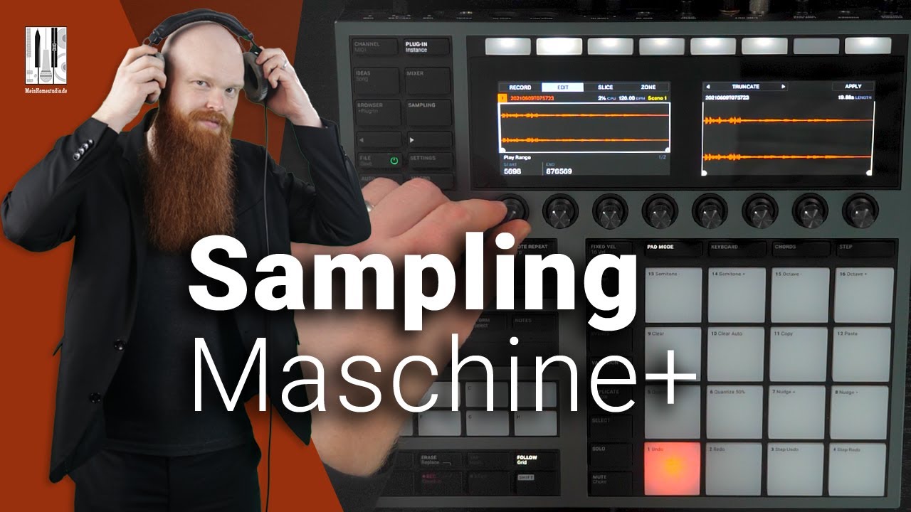 Neue Beats aus Samples kreieren mit Maschine+ Plus | Sampling & Slicing Tutorial