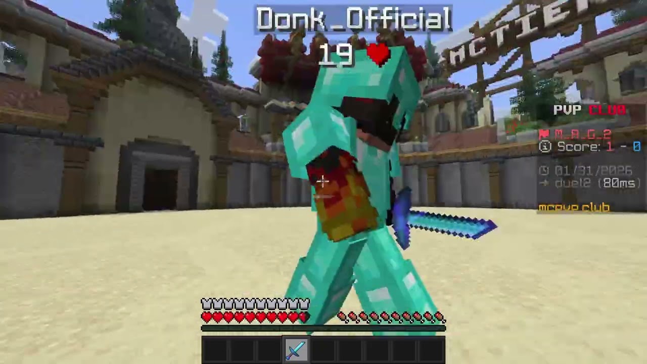 Minecraft Sword PvP