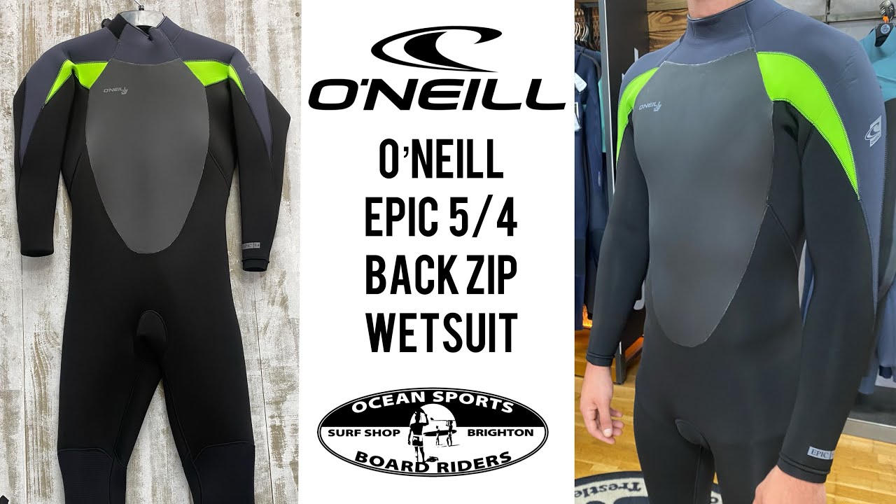 O’Neill Epic 5/4 back zip wetsuit review