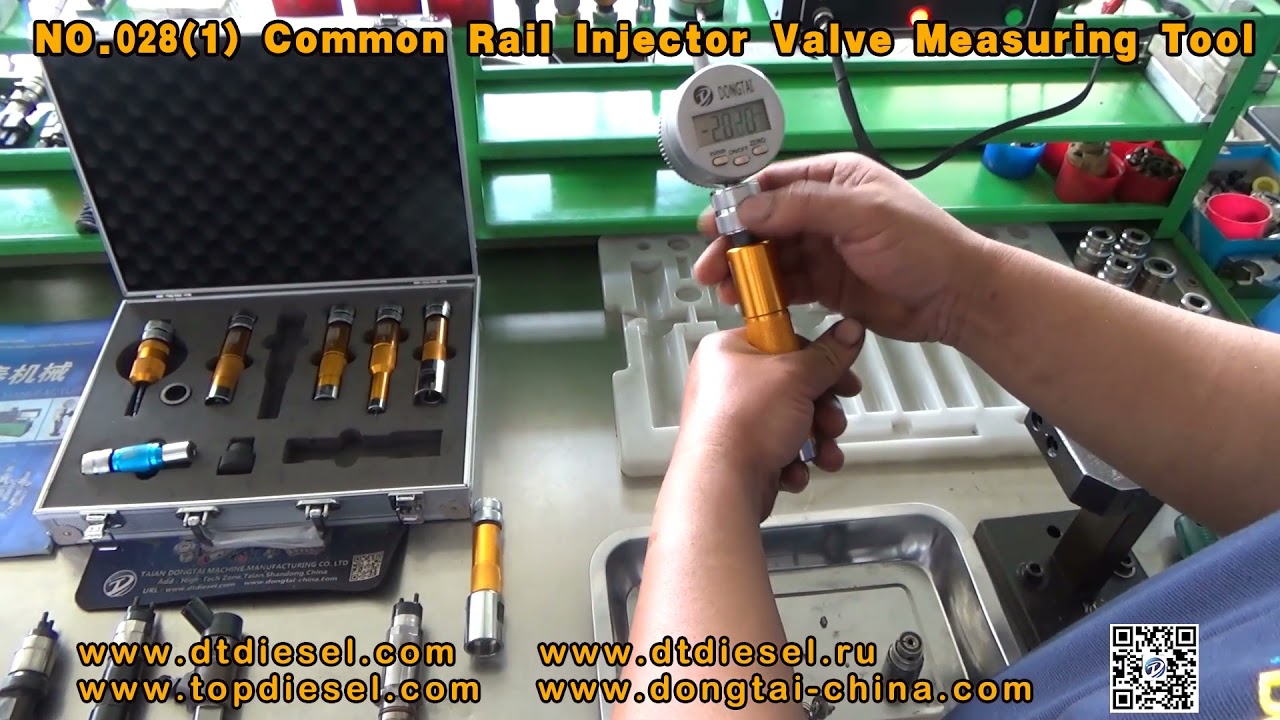 NO 028(1)Common Rail Injector Valve Measuring Tool