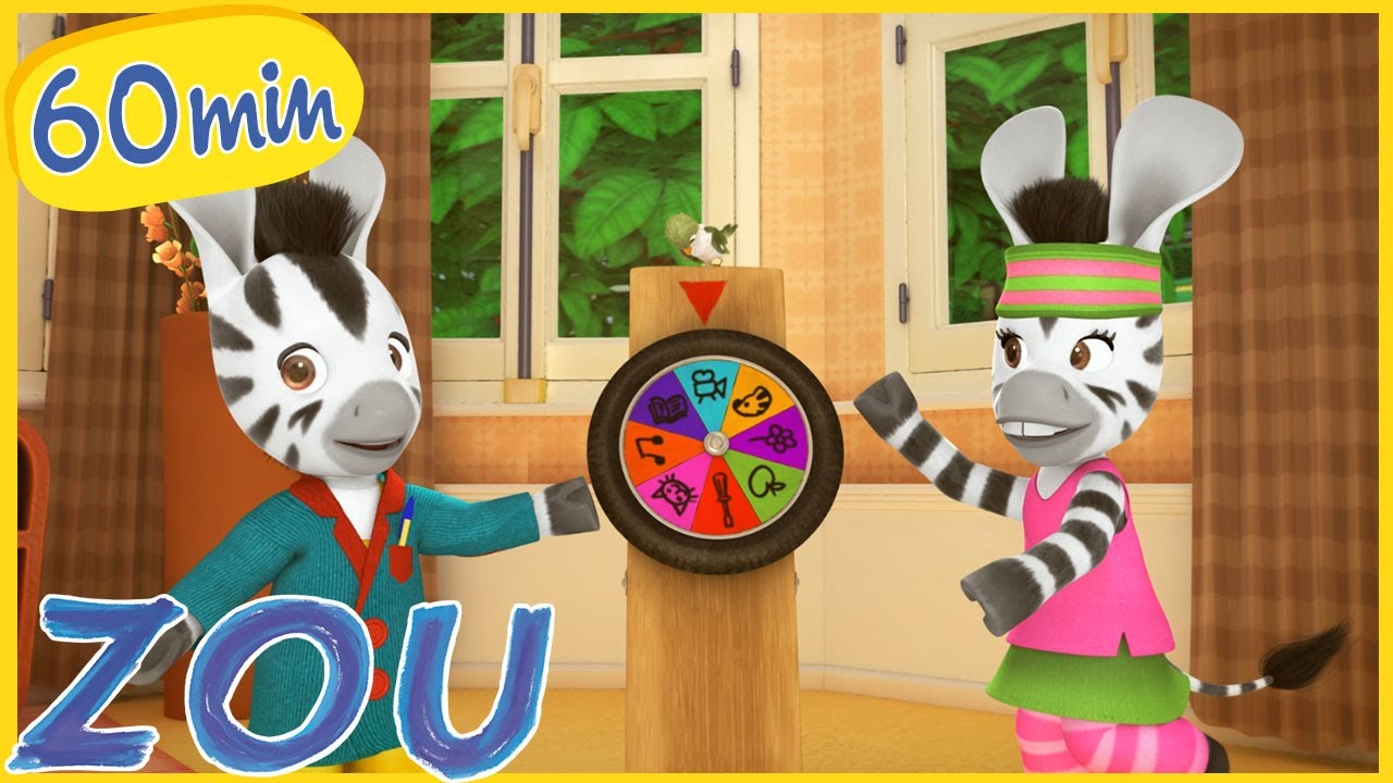 Zou en Het rad vol vragen ❓ NIEUWE COMPILATIE 🦓 kinderen cartoon