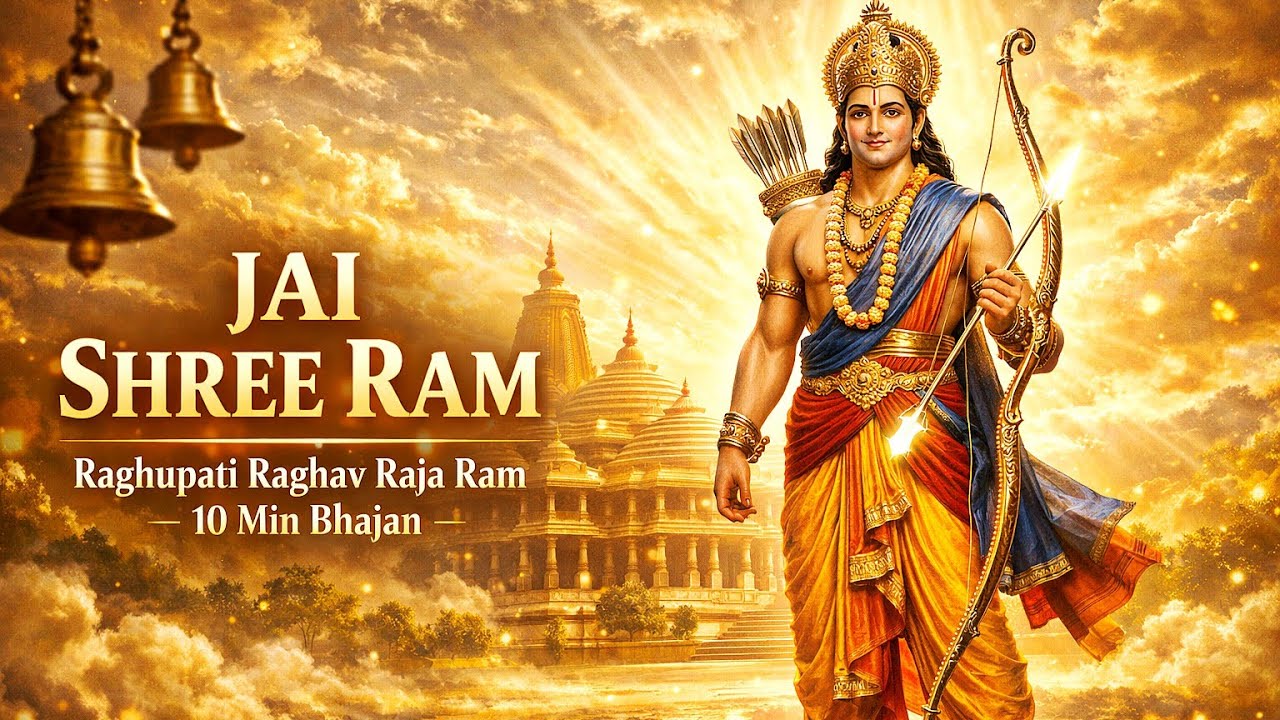 Raghupati Raghav Raja Ram | 10 Minutes Non-Stop Ram Bhajan | Lord Ram Divine Visuals #ram